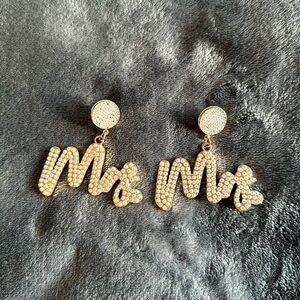 Bride earrings